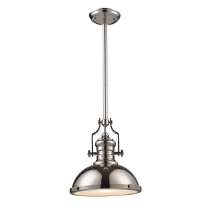E661141 Chadwick Down Light Pendant Light - Polished Nickel E661141 Chadwick Down Light Pendant Light - Polished Nickel
