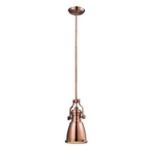 E661491 Mini-Pendant Pendant Light - Antique Copper E661491 Mini-Pendant Pendant Light - Antique Copper