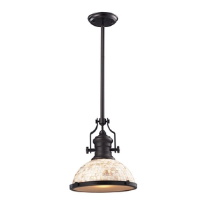 E664331 Chadwick Down Light Pendant Light - Oiled Bronze / Cappa E664331 Chadwick Down Light Pendant Light - Oiled Bronze / Cappa