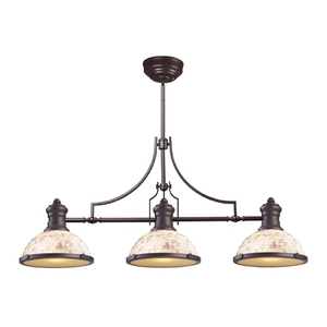 E664353 Chadwick Linear Pendant Pendant Light - Oiled Bronze / Cappa E664353 Chadwick Linear Pendant Pendant Light - Oiled Bronze / Cappa