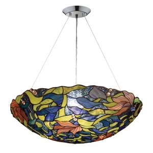 E700103 Impressionist Up Light Pendant Light - Polished Chrome E700103 Impressionist Up Light Pendant Light - Polished Chrome