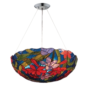 E700113 Impressionist Up Light Pendant Light - Polished Chrome E700113 Impressionist Up Light Pendant Light - Polished Chrome