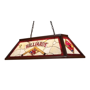 E700524 Tiffany Lighting/Billiard/Island Linear Pendant Pendant Light - Dark Mahogany Wood E700524 Tiffany Lighting/Billiard/Island Linear Pendant Pendant Light - Dark Mahogany Wood