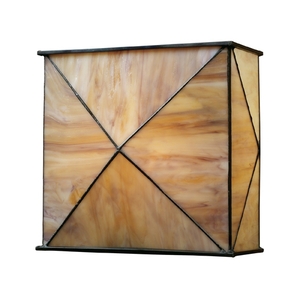 E701501 Grand Facet 1 Bulb Wall Sconce - Tiffany Bronze E701501 Grand Facet 1 Bulb Wall Sconce - Tiffany Bronze