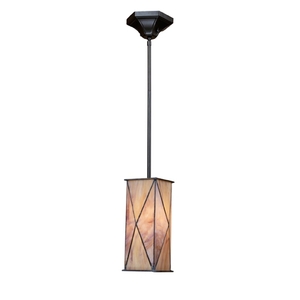 E701521 Grand Facet Mini-Pendant Pendant Light - Tiffany Bronze E701521 Grand Facet Mini-Pendant Pendant Light - Tiffany Bronze
