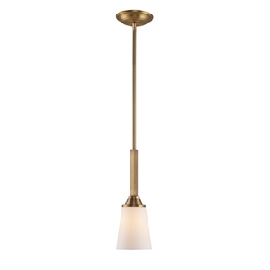 E730061 Winthrop Mini-Pendant Pendant Light - Brushed Antique Brass E730061 Winthrop Mini-Pendant Pendant Light - Brushed Antique Brass
