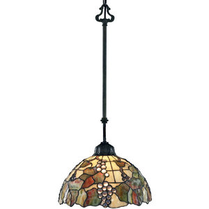E783AI Harvest Down Light Pendant Light - Antique Iron E783AI Harvest Down Light Pendant Light - Antique Iron