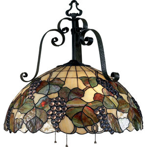 E785AI Harvest Down Light Pendant Light - Antique Iron E785AI Harvest Down Light Pendant Light - Antique Iron