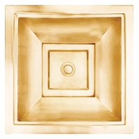 Self-Rimming Bathroom Sink 16'' x 16'' x 6 Self-Rimming Bathroom Sink 16'' x 16'' x 6