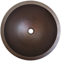 Self-Rimming Bathroom Sink 16 x 16 x 7 Self-Rimming Bathroom Sink 16 x 16 x 7