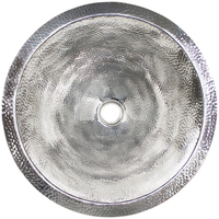 Self-Rimming Bathroom Sink 16 x 16 x 7 Self-Rimming Bathroom Sink 16 x 16 x 7