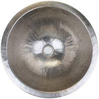 Self-Rimming Bathroom Sink 16 x 16 x 8 Self-Rimming Bathroom Sink 16 x 16 x 8