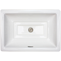 Self-Rimming Bathroom Sink 21-3/4 x 15 x 7-1/4 Self-Rimming Bathroom Sink 21-3/4 x 15 x 7-1/4