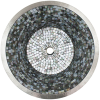 Self-Rimming Bathroom Sink 19 x 19 x 8 Self-Rimming Bathroom Sink 19 x 19 x 8