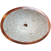 Self-Rimming Bathroom Sink 21 x 16 x 7 Self-Rimming Bathroom Sink 21 x 16 x 7