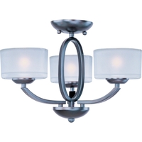 Semi Flush Mount 17" Width Semi Flush Mount 17" Width