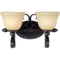 Bathroom Lighting (2 Bulbs) 15-1/2" Width Bathroom Lighting (2 Bulbs) 15-1/2" Width