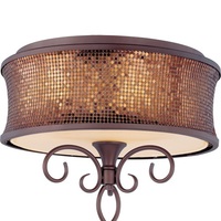 Semi Flush Mount 17" Width Semi Flush Mount 17" Width