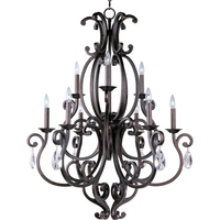 Mid Sized Chandelier 37-1/2" Width Mid Sized Chandelier 37-1/2" Width