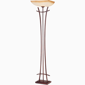 M10987WSRC Asiana Floor Lamp - Roasted Chestnut M10987WSRC Asiana Floor Lamp - Roasted Chestnut