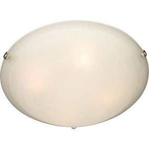 M11060MRSN Newport Flush Mount Ceiling Light - Satin Nickel / Marble M11060MRSN Newport Flush Mount Ceiling Light - Satin Nickel / Marble
