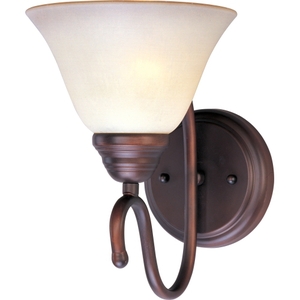 M12066WSOI Newport 1 Bulb Wall Sconce - Oil Rubbed Bronze / Wilshire M12066WSOI Newport 1 Bulb Wall Sconce - Oil Rubbed Bronze / Wilshire