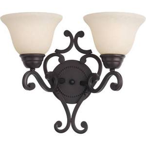 M12212FIOI Manor Multi Bulb Wall Sconce - Oil Rubbed Bronze M12212FIOI Manor Multi Bulb Wall Sconce - Oil Rubbed Bronze