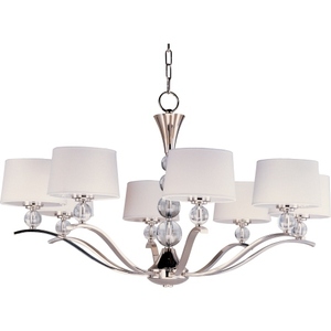 M12758WTPN Rondo Mid Sized Chandelier Chandelier - Polished Nickel M12758WTPN Rondo Mid Sized Chandelier Chandelier - Polished Nickel