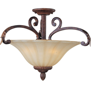M13562CFAF Augusta Semi Flush Mount Ceiling Light - Auburen Florentine M13562CFAF Augusta Semi Flush Mount Ceiling Light - Auburen Florentine