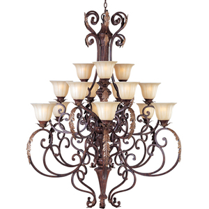 M13567CFAF Augusta Large Foyer Chandelier Chandelier - Auburen Florentine M13567CFAF Augusta Large Foyer Chandelier Chandelier - Auburen Florentine