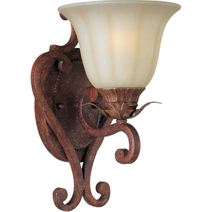 M13571CFAF Augusta 1 Bulb Wall Sconce - Auburen Florentine M13571CFAF Augusta 1 Bulb Wall Sconce - Auburen Florentine