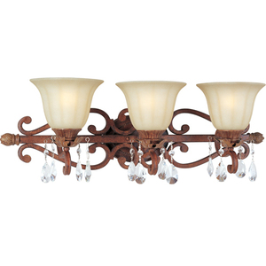 M13573CFAF Augusta 3 Bulb Bathroom Lighting - Auburen Florentine M13573CFAF Augusta 3 Bulb Bathroom Lighting - Auburen Florentine