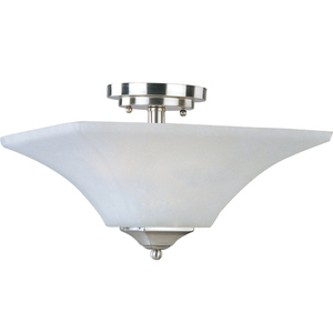 M20091FTSN Aurora Semi Flush Mount Ceiling Light - Satin Nickel M20091FTSN Aurora Semi Flush Mount Ceiling Light - Satin Nickel