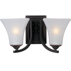 M20099FTOI Aurora 2 Bulb Bathroom Lighting - Oil Rubbed Bronze M20099FTOI Aurora 2 Bulb Bathroom Lighting - Oil Rubbed Bronze