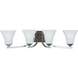 M20101FTSN Aurora 4 or More Bulb Bathroom Lighting - Satin Nickel M20101FTSN Aurora 4 or More Bulb Bathroom Lighting - Satin Nickel