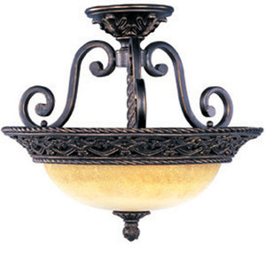 M20281VAOI Portofino Semi Flush Mount Ceiling Light - Oil Rubbed Bronze M20281VAOI Portofino Semi Flush Mount Ceiling Light - Oil Rubbed Bronze