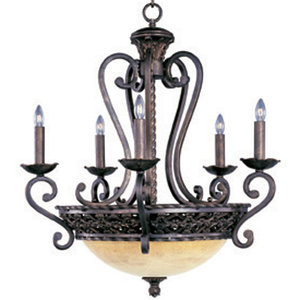M20285VAOI Portofino Mid Sized Chandelier Chandelier - Oil Rubbed Bronze M20285VAOI Portofino Mid Sized Chandelier Chandelier - Oil Rubbed Bronze
