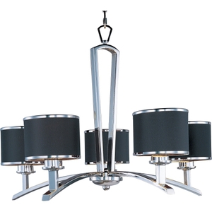 M20375BKPC Salon Mid Sized Chandelier Chandelier - Polished Chrome M20375BKPC Salon Mid Sized Chandelier Chandelier - Polished Chrome