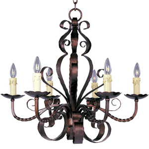 M20612OI Aspen Mid Sized Chandelier Chandelier - Oil Rubbed Bronze M20612OI Aspen Mid Sized Chandelier Chandelier - Oil Rubbed Bronze