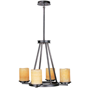 M21144SCRE Luminous Mini Chandelier - Rustic Ebony M21144SCRE Luminous Mini Chandelier - Rustic Ebony