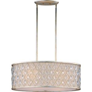 M21456OFGS Diamond Drum Pendant Pendant Light - Golden Silver M21456OFGS Diamond Drum Pendant Pendant Light - Golden Silver