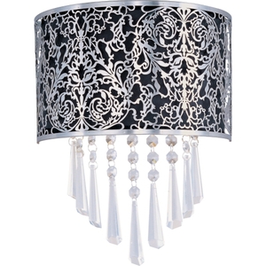 M22297BKSN Rapture Multi Bulb Wall Sconce - Satin Nickel M22297BKSN Rapture Multi Bulb Wall Sconce - Satin Nickel