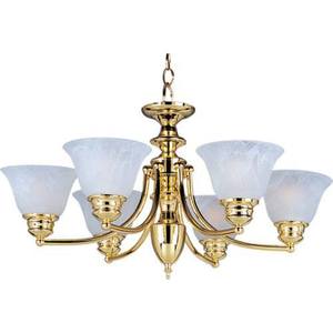 M2684MRPB Malaga Mid Sized Chandelier Chandelier - Polished Brass M2684MRPB Malaga Mid Sized Chandelier Chandelier - Polished Brass