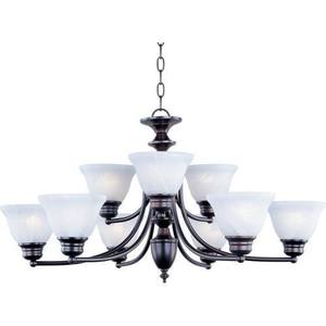 M2685MROI Malaga Large Foyer Chandelier Chandelier - Oil Rubbed Bronze / Marble M2685MROI Malaga Large Foyer Chandelier Chandelier - Oil Rubbed Bronze / Marble
