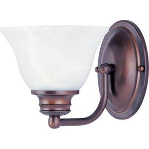 M2686MROI Malaga 1 Bulb Wall Sconce - Oil Rubbed Bronze / Marble M2686MROI Malaga 1 Bulb Wall Sconce - Oil Rubbed Bronze / Marble
