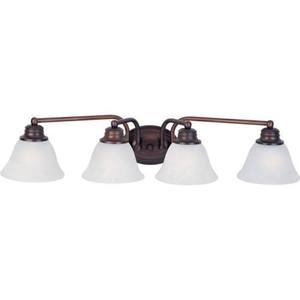 M2689MROI Malaga 4 or More Bulb Bathroom Lighting - Oil Rubbed Bronze / Marble M2689MROI Malaga 4 or More Bulb Bathroom Lighting - Oil Rubbed Bronze / Marble