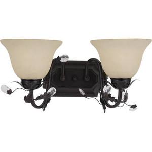 M2864FIOI Elegante 2 Bulb Bathroom Lighting - Oil Rubbed Bronze M2864FIOI Elegante 2 Bulb Bathroom Lighting - Oil Rubbed Bronze