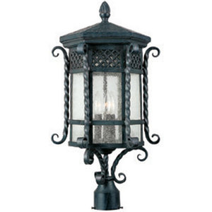 M30121CDCF Scottsdale Post Light Post Lights - Country Forge M30121CDCF Scottsdale Post Light Post Lights - Country Forge