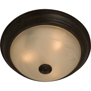 M5841FIOI Essentials Flush Mount Ceiling Light - Oil Rubbed Bronze M5841FIOI Essentials Flush Mount Ceiling Light - Oil Rubbed Bronze