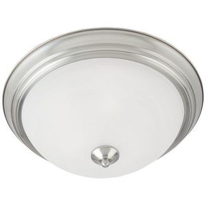 M5841MRSN Essentials Flush Mount Ceiling Light - Satin Nickel M5841MRSN Essentials Flush Mount Ceiling Light - Satin Nickel
